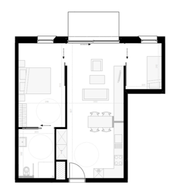 Plattegrond 2Slk Tuinkant